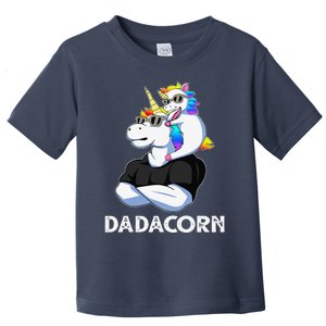 Dadacorn Unicorn Dad Unicorn Lovers Fathers Day Toddler T-Shirt