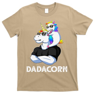 Dadacorn Unicorn Dad Unicorn Lovers Fathers Day T-Shirt