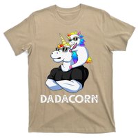 Dadacorn Unicorn Dad Unicorn Lovers Fathers Day T-Shirt