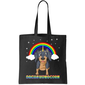 Dachshund Unicorn Tote Bag