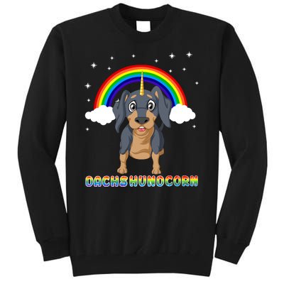 Dachshund Unicorn Tall Sweatshirt