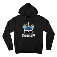 Daddycorn Unicorn Daddy And Baby Father's Day Hoodie