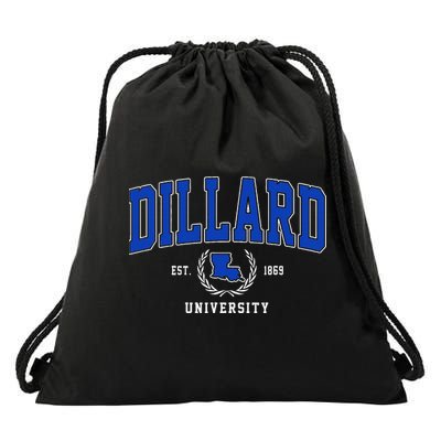 Dillard University Drawstring Bag