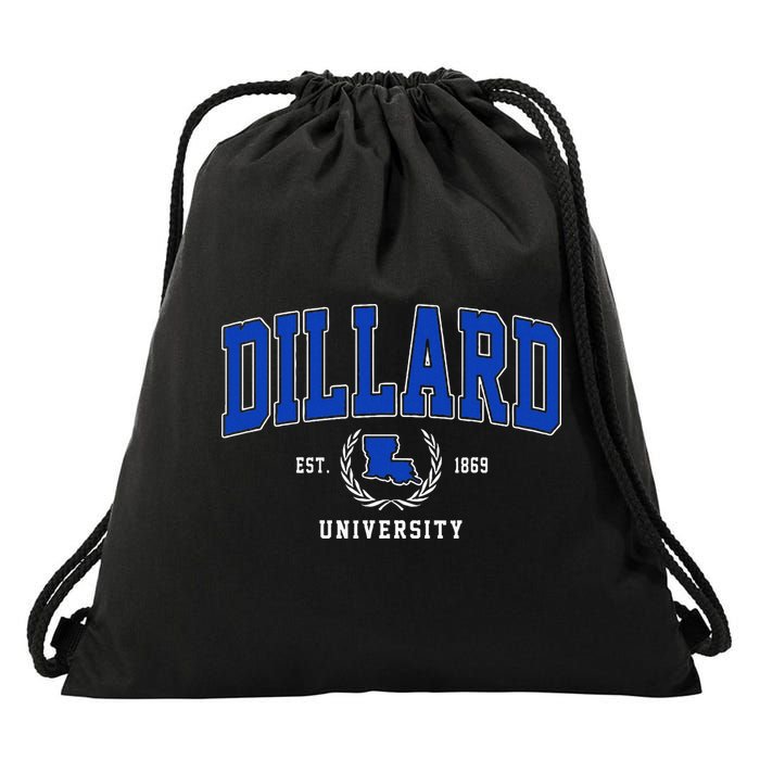 Dillard University Drawstring Bag