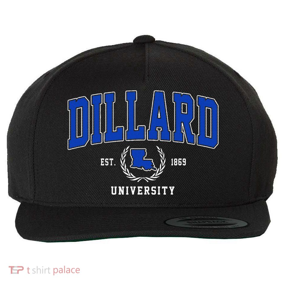 Dillard University Wool Snapback Cap