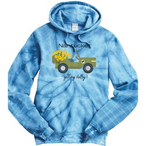 Daffodils Upon Daffodils Nantucket Getting Ack Tie Dye Hoodie