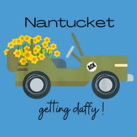 Daffodils Upon Daffodils Nantucket Getting Ack Tie Dye Hoodie