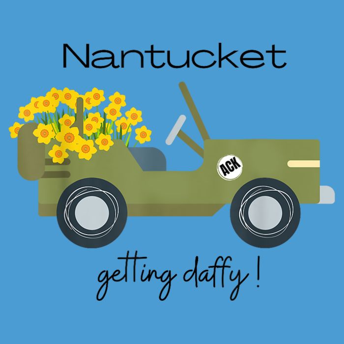 Daffodils Upon Daffodils Nantucket Getting Ack Tie Dye Hoodie
