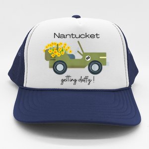 Daffodils Upon Daffodils Nantucket Getting Ack Trucker Hat