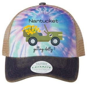 Daffodils Upon Daffodils Nantucket Getting Ack Legacy Tie Dye Trucker Hat