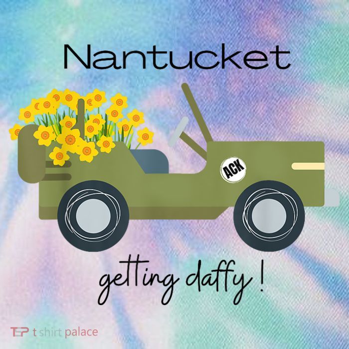 Daffodils Upon Daffodils Nantucket Getting Ack Legacy Tie Dye Trucker Hat