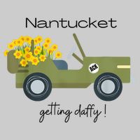 Daffodils Upon Daffodils Nantucket Getting Ack Tie-Dye T-Shirt