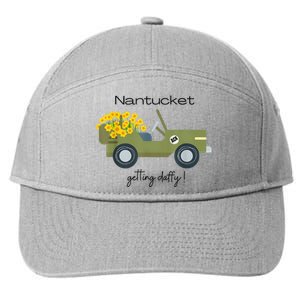 Daffodils Upon Daffodils Nantucket Getting Ack 7-Panel Snapback Hat