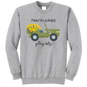 Daffodils Upon Daffodils Nantucket Getting Ack Tall Sweatshirt