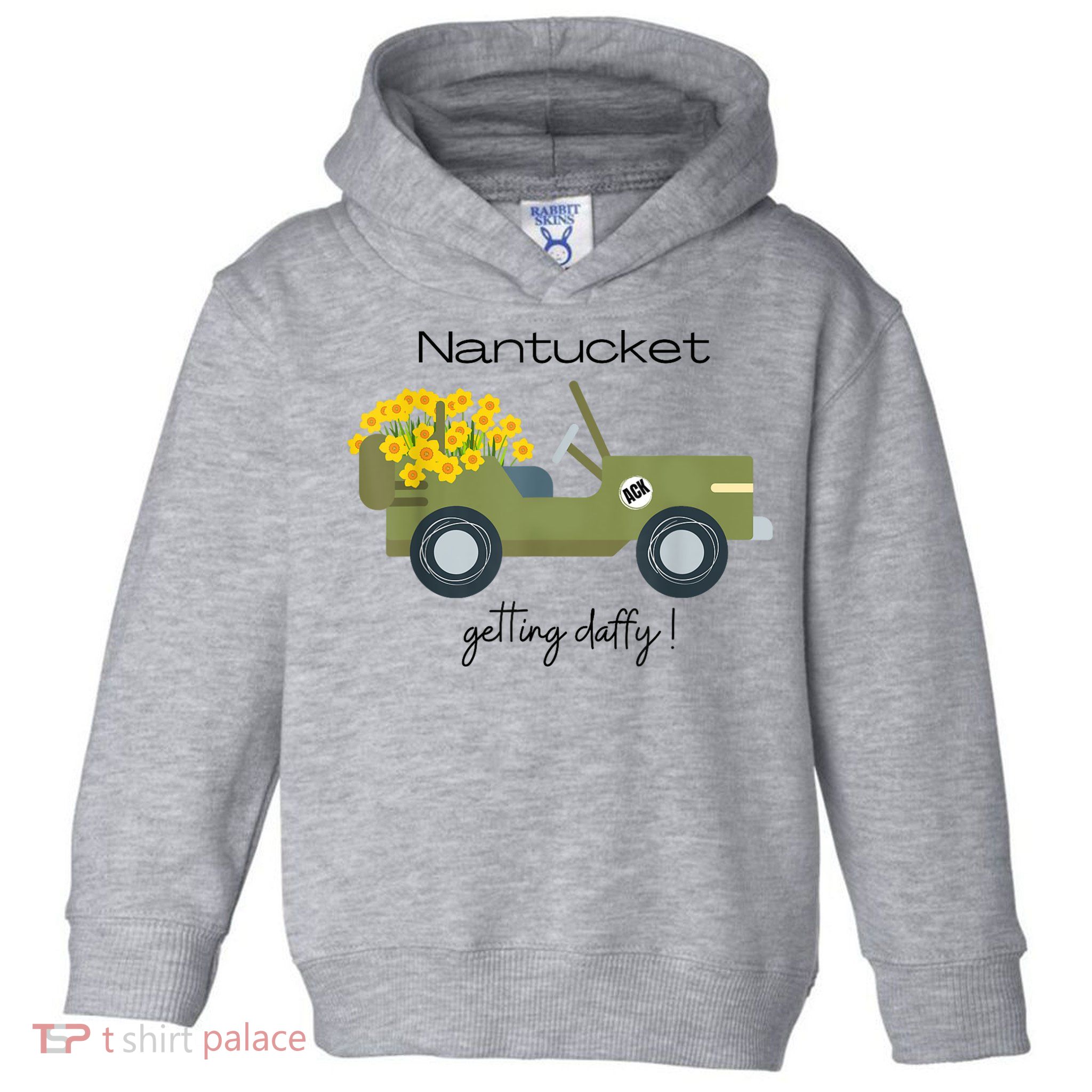 Daffodils Upon Daffodils Nantucket Getting Ack Toddler Hoodie