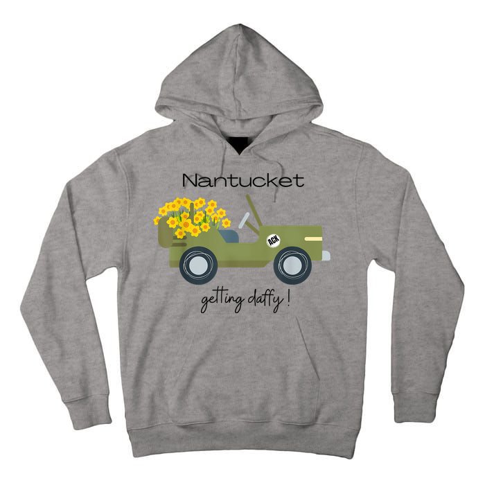 Daffodils Upon Daffodils Nantucket Getting Ack Tall Hoodie
