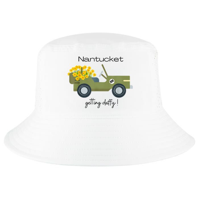 Daffodils Upon Daffodils Nantucket Getting Ack Cool Comfort Performance Bucket Hat