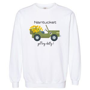 Daffodils Upon Daffodils Nantucket Getting Ack Garment-Dyed Sweatshirt