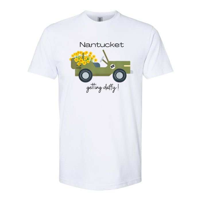 Daffodils Upon Daffodils Nantucket Getting Ack Softstyle CVC T-Shirt