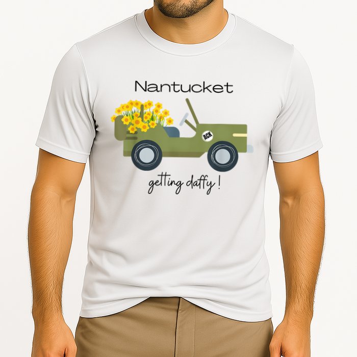 Daffodils Upon Daffodils Nantucket Getting Ack Performance Shirt