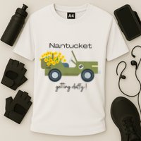 Daffodils Upon Daffodils Nantucket Getting Ack Performance Shirt