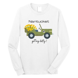 Daffodils Upon Daffodils Nantucket Getting Ack Long Sleeve Shirt