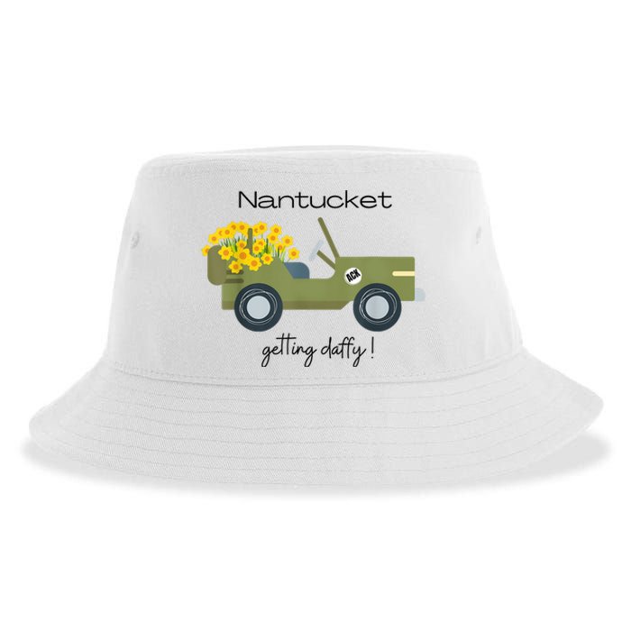 Daffodils Upon Daffodils Nantucket Getting Ack Sustainable Bucket Hat