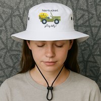 Daffodils Upon Daffodils Nantucket Getting Ack Bucket Hat