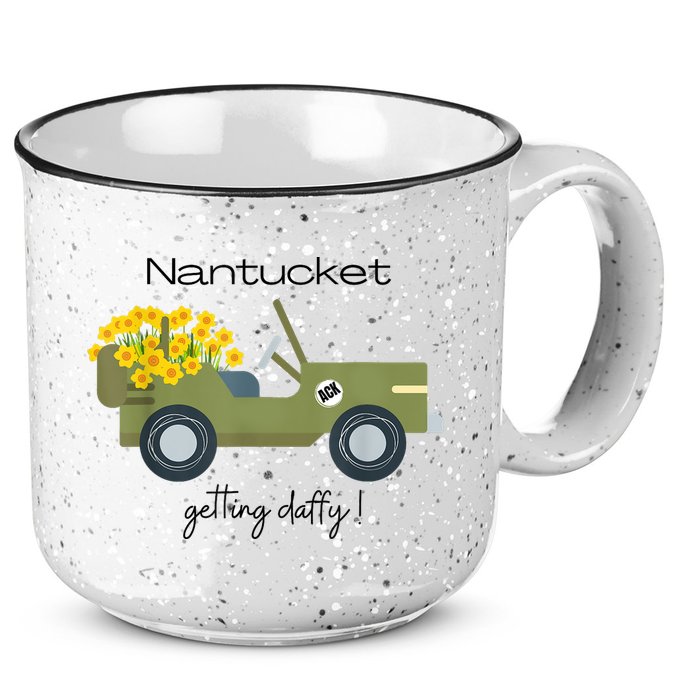 Daffodils Upon Daffodils Nantucket Getting Ack 15oz Campfire Ceramic Mug