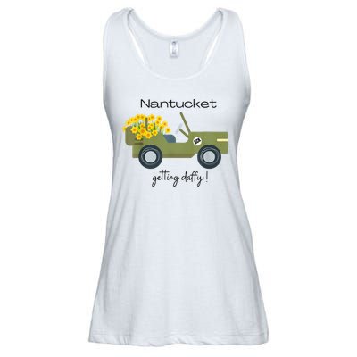 Daffodils Upon Daffodils Nantucket Getting Ack Ladies Essential Flowy Tank