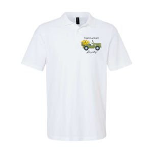 Daffodils Upon Daffodils Nantucket Getting Ack Softstyle Adult Sport Polo