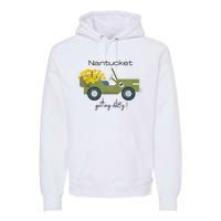 Daffodils Upon Daffodils Nantucket Getting Ack Premium Hoodie