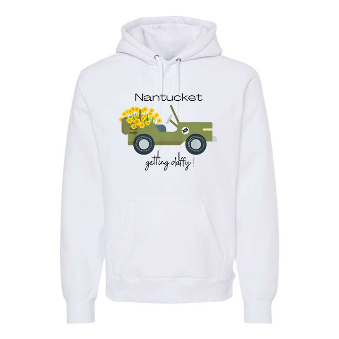 Daffodils Upon Daffodils Nantucket Getting Ack Premium Hoodie