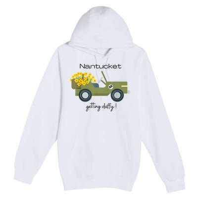 Daffodils Upon Daffodils Nantucket Getting Ack Premium Pullover Hoodie