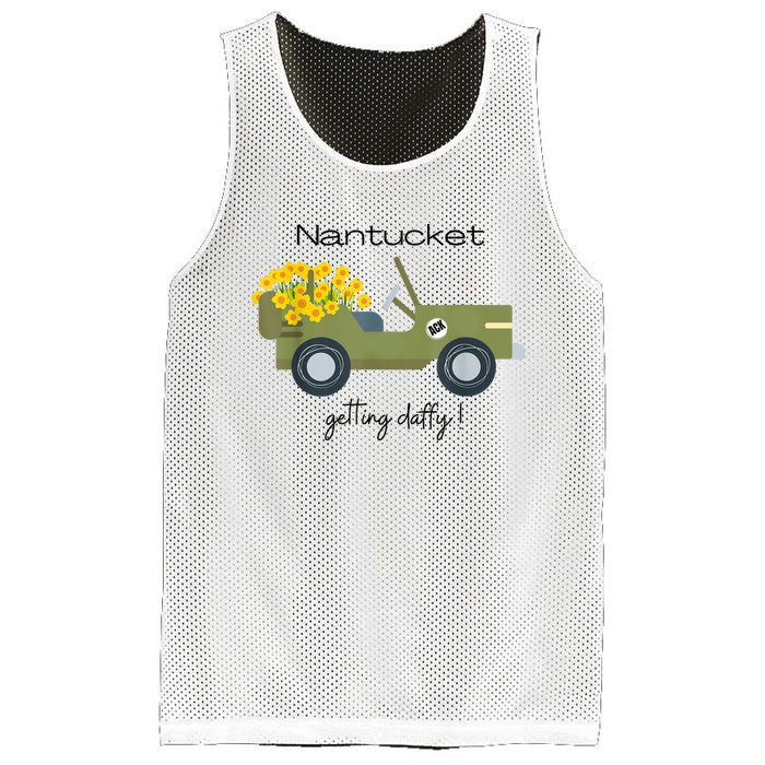 Daffodils Upon Daffodils Nantucket Getting Ack Mesh Reversible Basketball Jersey Tank