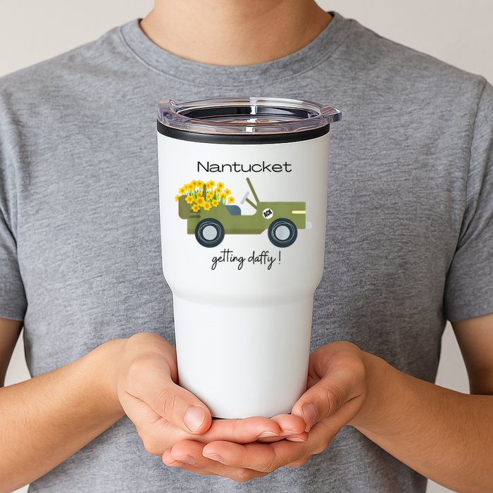 Daffodils Upon Daffodils Nantucket Getting Ack Tumbler