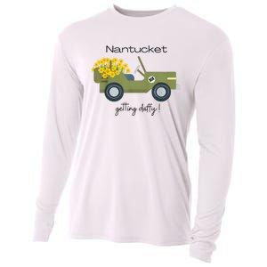 Daffodils Upon Daffodils Nantucket Getting Ack Cooling Performance Long Sleeve Crew