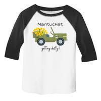 Daffodils Upon Daffodils Nantucket Getting Ack Toddler Fine Jersey T-Shirt