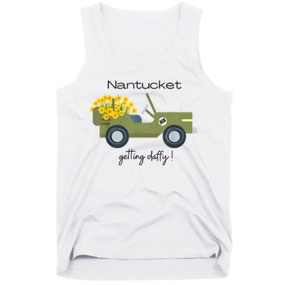 Daffodils Upon Daffodils Nantucket Getting Ack Tank Top