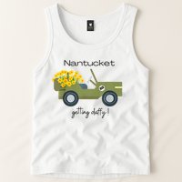 Daffodils Upon Daffodils Nantucket Getting Ack Tank Top
