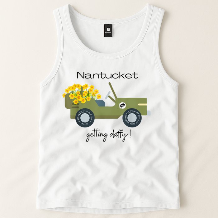 Daffodils Upon Daffodils Nantucket Getting Ack Tank Top