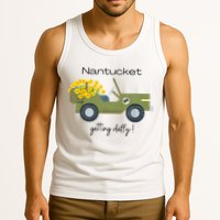 Daffodils Upon Daffodils Nantucket Getting Ack Tank Top