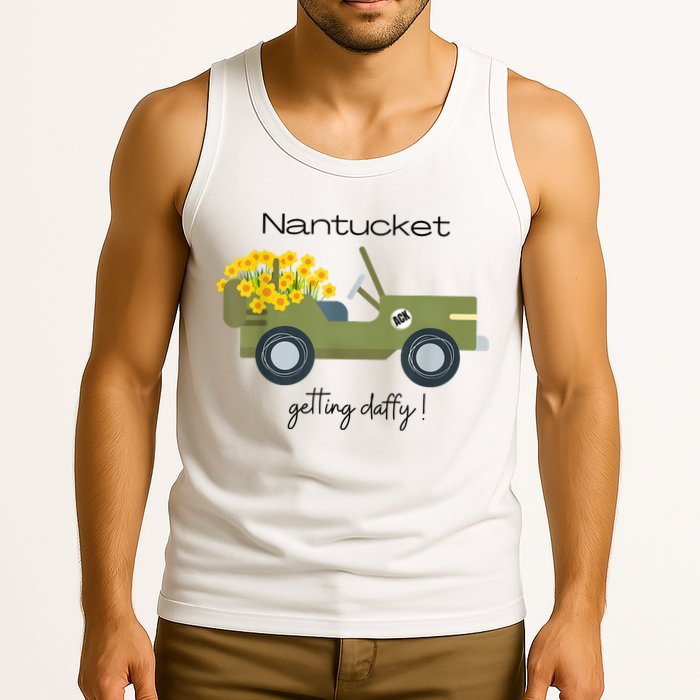 Daffodils Upon Daffodils Nantucket Getting Ack Tank Top