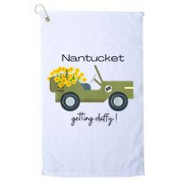 Daffodils Upon Daffodils Nantucket Getting Ack Golf Towel