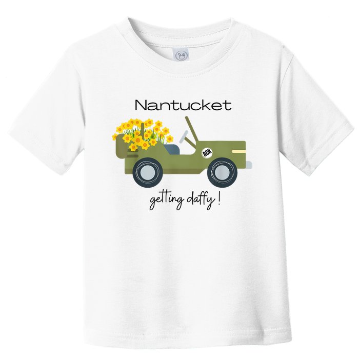 Daffodils Upon Daffodils Nantucket Getting Ack Toddler T-Shirt