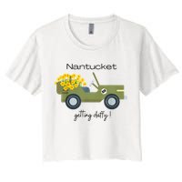 Daffodils Upon Daffodils Nantucket Getting Ack Crop Top
