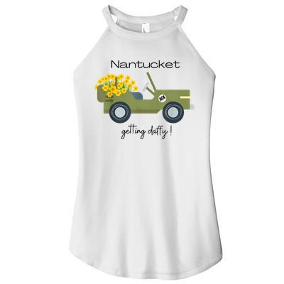 Daffodils Upon Daffodils Nantucket Getting Ack Women's Perfect Tri Rocker Tank