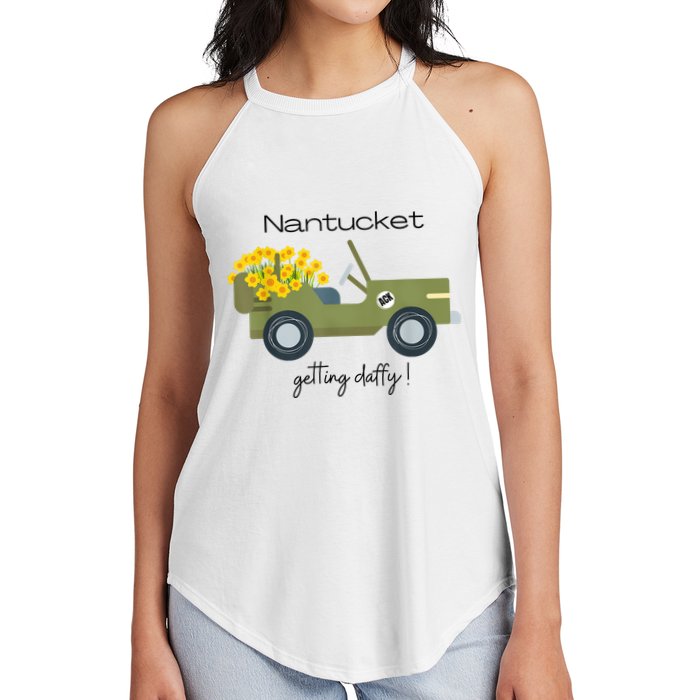 Daffodils Upon Daffodils Nantucket Getting Ack Women's Perfect Tri Rocker Tank