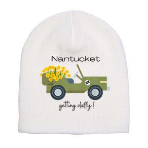 Daffodils Upon Daffodils Nantucket Getting Ack Short Acrylic Beanie