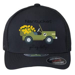 Daffodils Upon Daffodils Nantucket Getting D.Affy Ack Gift Funny Flexfit Unipanel Trucker Cap